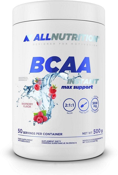 Allnutrition BCAA Instant Max Support, Raspberry - 500g