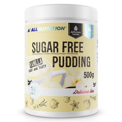 Allnutrition Sugar Free Pudding, Vanilla - 500g