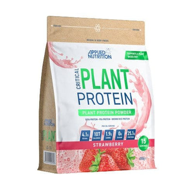 Applied Nutrition Critical Plant Protein, Strawberry - 450g
