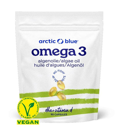 Arctic Blue Algae Oil DHA with Vitamin D - 90 vcaps