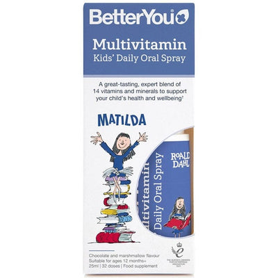 BetterYou Multivitamin Kids' Daily Oral Spray, Chocolate and Marshmallow - 25 ml.
