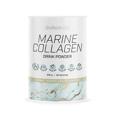 BioTechUSA Marine Collagen, Lemon-Green Tea - 240g