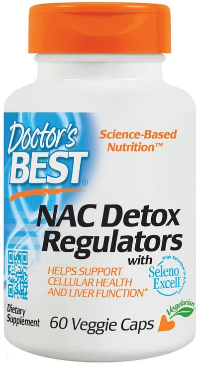 Doctor's Best NAC Detox Regulators - 60 vcaps