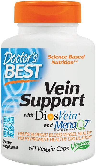 Doctor's Best Vein Support with DiosVein and MenaQ7 - 60 vcaps