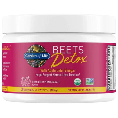 Garden of Life Detox Beets Powder, Cranberry Pomegranate - 105g