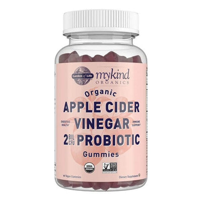 Garden of Life Mykind Organics Apple Cider Vinegar Probiotic - 60 vegan gummies