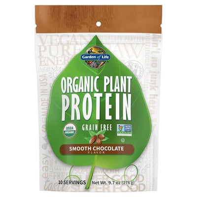 Garden of Life Organic Plant Protein, Smooth Chocolate - 276g