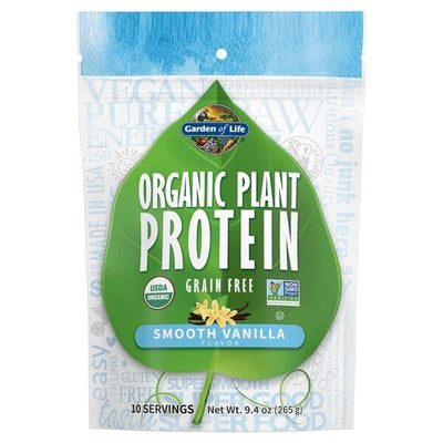 Garden of Life Organic Plant Protein, Smooth Vanilla - 265g