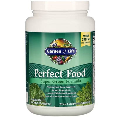 Garden of Life Perfect Food Super Green Formula, Powder - 600g
