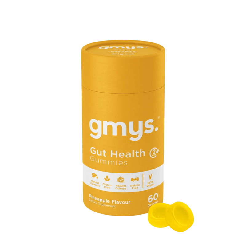 Gmys Nootropics & Supplements Gut Health Gummies, Pineapple - 60 gummies