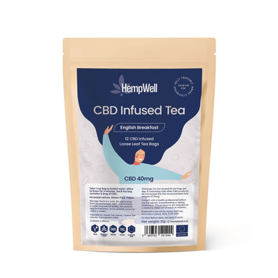 HempWell CBD Products HempWell 100mg CBD Tea