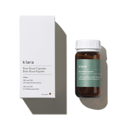 Kiara Supplements Kiara 1200mg CBD Brain Boost Capsules 60