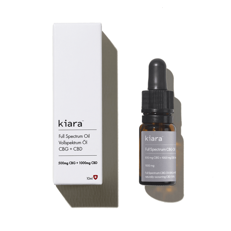 Kiara Supplements Kiara Full Spectrum CBG+CBD Oil