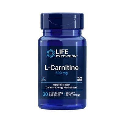 Life Extension L-Carnitine, 500mg - 30 vcaps