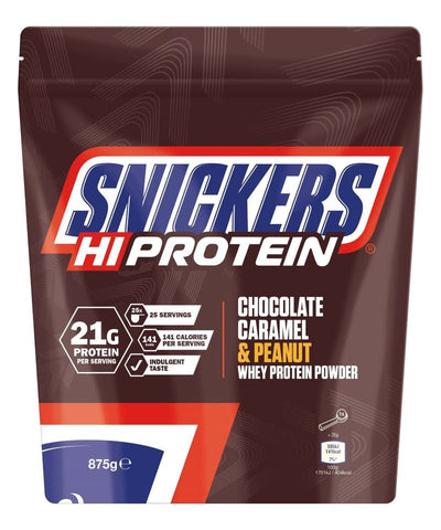 Mars Snickers Hi Protein Whey, Chocolate Caramel & Peanut - 875g