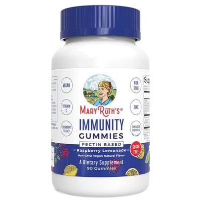 MaryRuth Organics Immunity Gummies, Raspberry Lemonade - 90 gummies