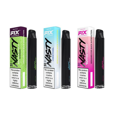 Nasty Juice Vaping Products 20mg Nasty Air Fix Disposable Vaping Device 675 Puffs