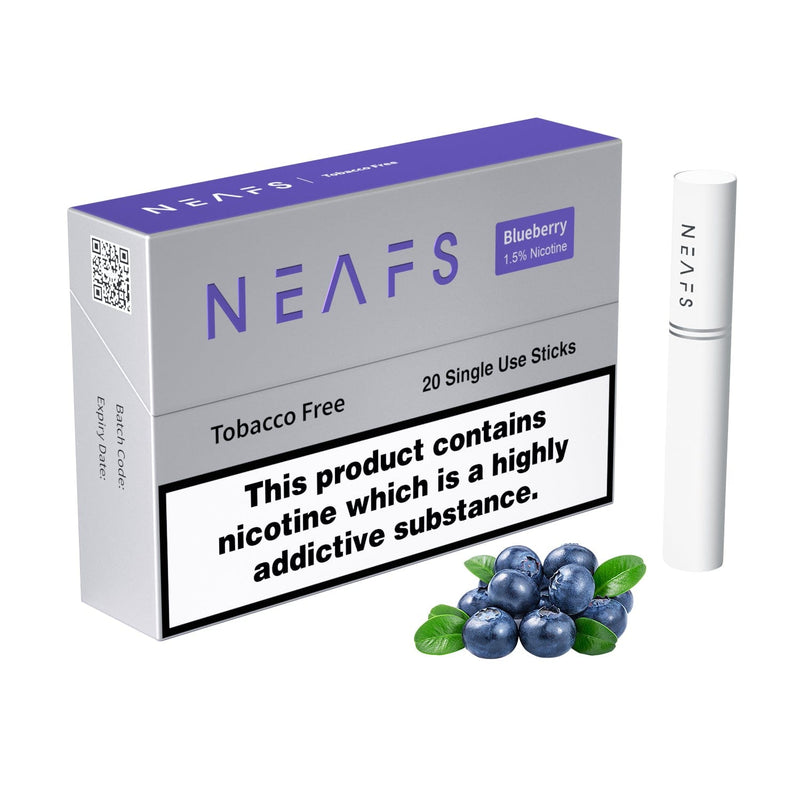 NEAFS Food, Beverages & Tobacco Blueberry NEAFS 1.5% Nicotine Sticks - Pack (20 Sticks)