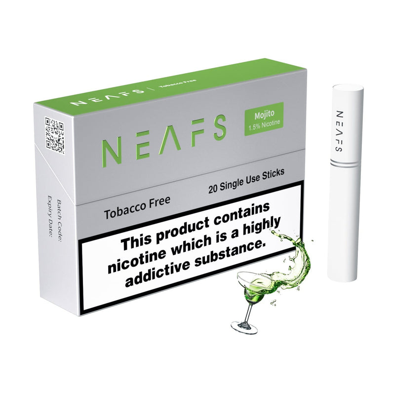 NEAFS Food, Beverages & Tobacco Mojito NEAFS 1.5% Nicotine Sticks - Pack (20 Sticks)