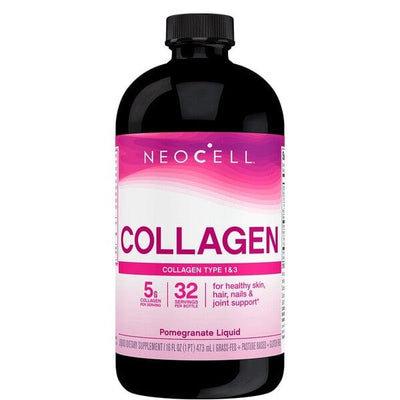 NeoCell Collagen Type 1 & 3 Liquid, Pomegranate - 473 ml.