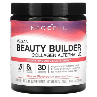 NeoCell Vegan Beauty Builder Collagen Alternative, Hibiscus - 240g