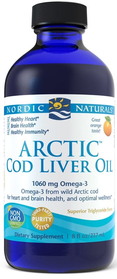 Nordic Naturals Arctic Cod Liver Oil, 1060mg Orange - 237 ml.