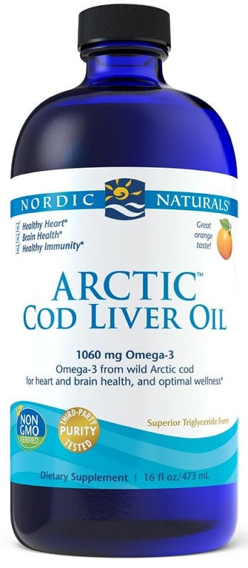 Nordic Naturals Arctic Cod Liver Oil, 1060mg Orange - 473 ml.