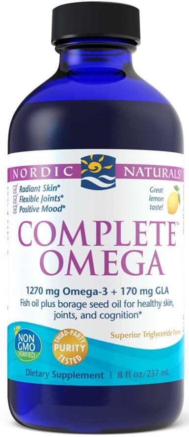 Nordic Naturals Complete Omega, 1270mg Lemon - 237 ml.