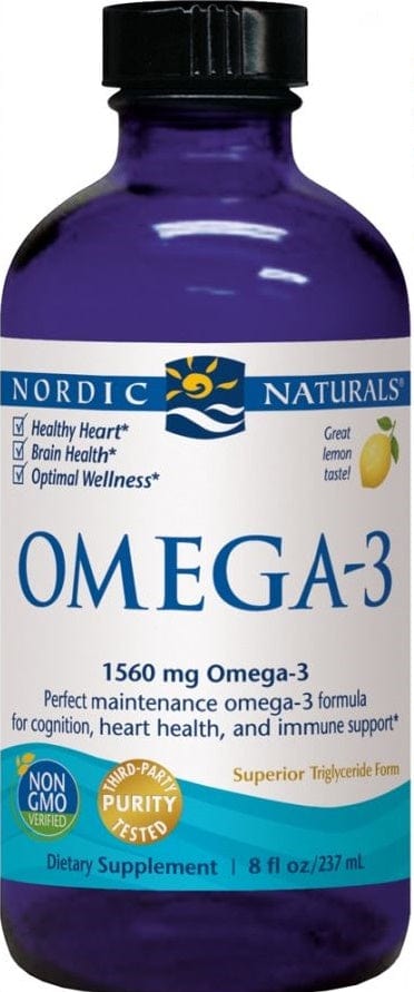 Nordic Naturals Omega-3, 1560mg Lemon - 237 ml.