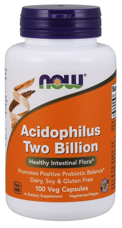 NOW Foods Acidophilus Two Billion - 100 vcaps