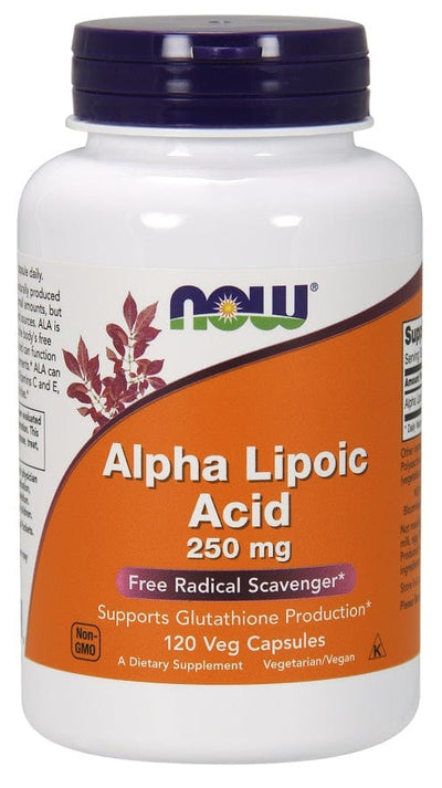 NOW Foods Alpha Lipoic Acid, 250mg - 120 vcaps