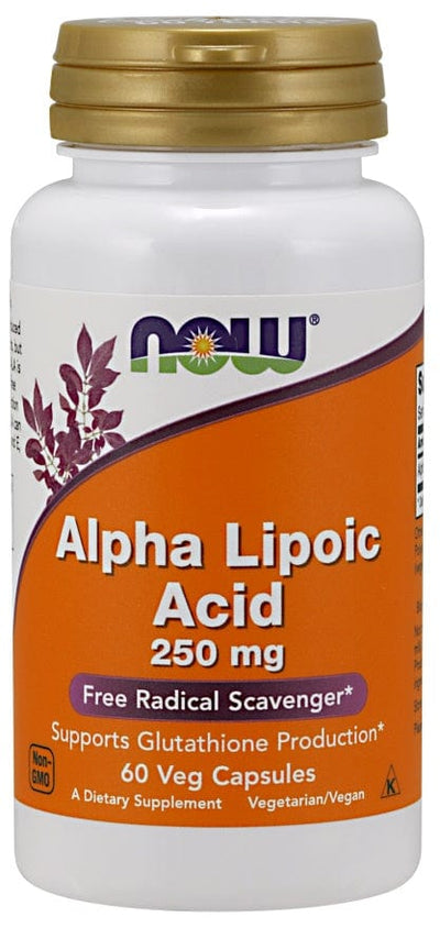 NOW Foods Alpha Lipoic Acid, 250mg - 60 vcaps