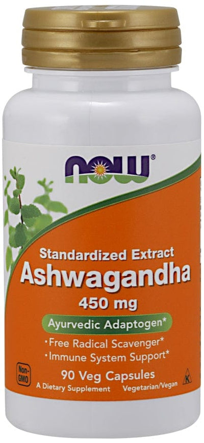 NOW Foods Ashwagandha Extract, 450mg - 90 vcaps