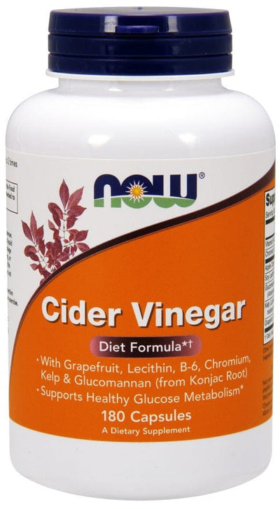 NOW Foods Cider Vinegar - 180 caps