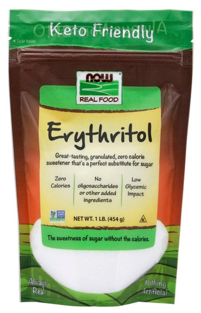 NOW Foods Erythritol, Pure - 454g