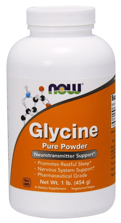 NOW Foods Glycine, Pure Powder - 454g
