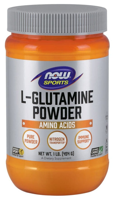 NOW Foods L-Glutamine, Powder - 454g