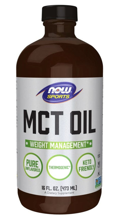 NOW Foods MCT Oil, Pure Liquid - 473 ml.