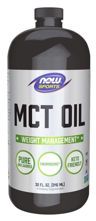 NOW Foods MCT Oil, Pure Liquid - 946 ml.