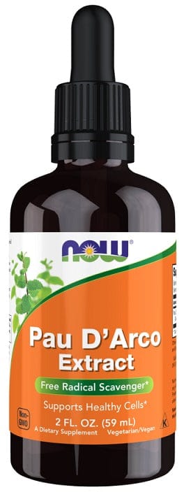 NOW Foods Pau D'Arco Extract - 59 ml.
