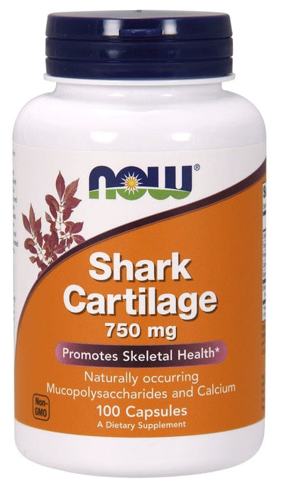 NOW Foods Shark Cartilage, 750mg - 100 caps