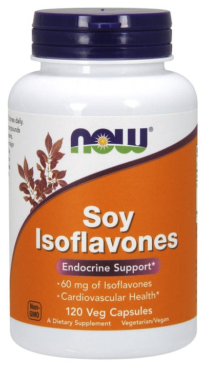 NOW Foods Soy Isoflavones - 120 vcaps