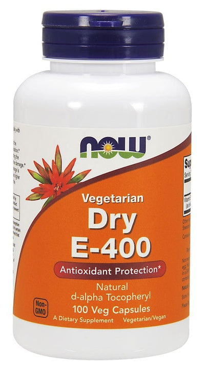 NOW Foods Vitamin E-400 Dry, Vegetarian - 100 vcaps
