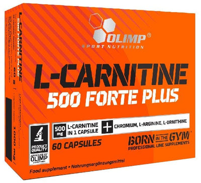 Olimp Nutrition L-Carnitine 500 Forte Plus - 60 caps