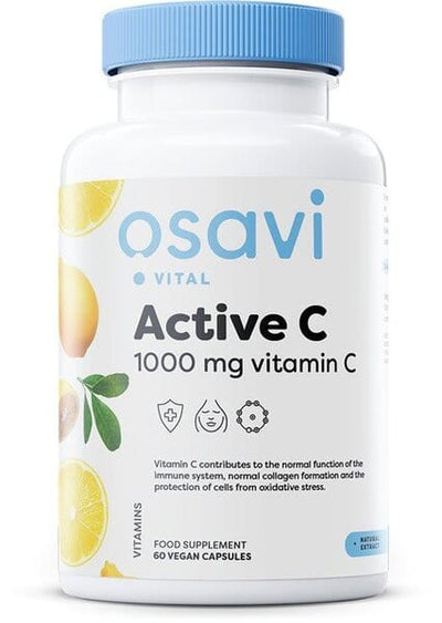 Osavi Active C, 1000mg Vitamin C - 60 vegan caps