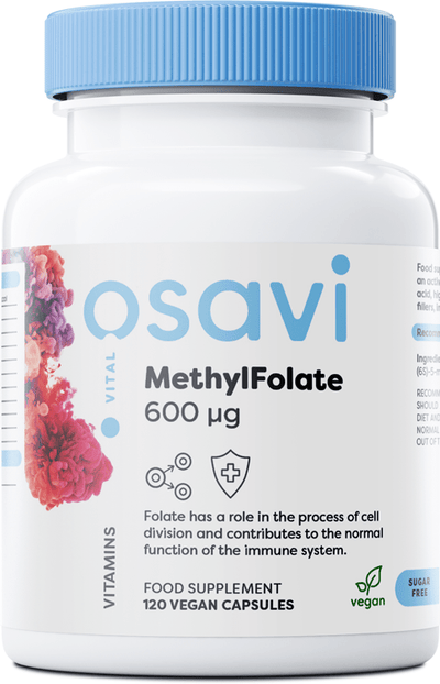 Osavi MethylFolate, 600mcg - 120 vegan caps