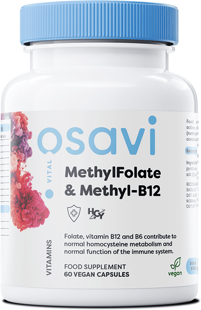 Osavi MethylFolate & Methyl-B12 - 60 vegan caps