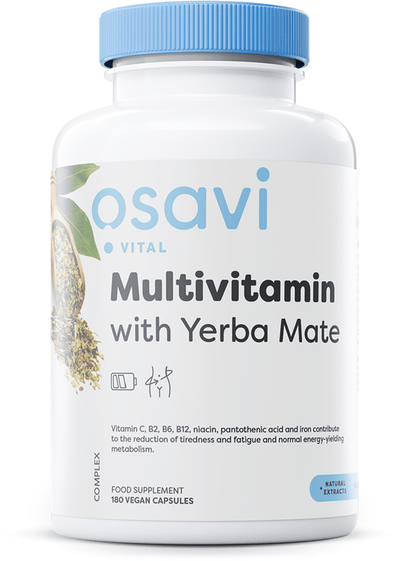 Osavi Multivitamin with Yerba Mate - 180 vegan caps