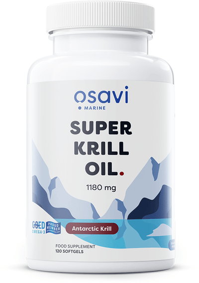 Osavi Super Krill Oil, 1180mg - 120 softgels