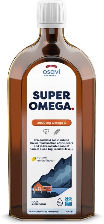 Osavi Super Omega, 2900mg Omega 3 (Lemon) - 500 ml.